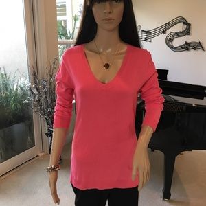 3/4 Sleeve V-Neck Sweater